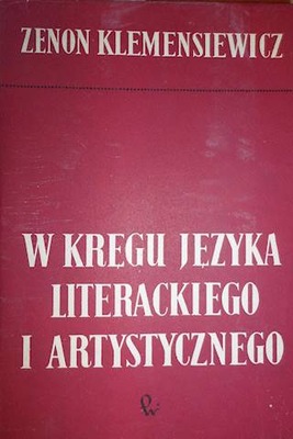 K kręgu języka literackiego i artystycznego