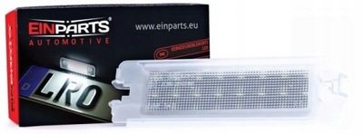 Ліхтарі номерного знака світло led dacia logan ii mcv 12- фото №1