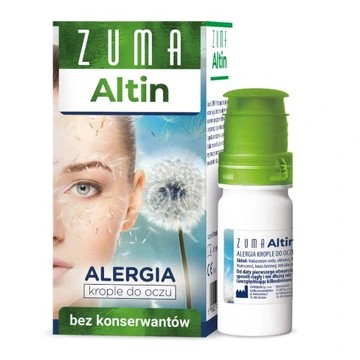 ZUMA Altin przeciwalergiczne krople do oczu 10 ml