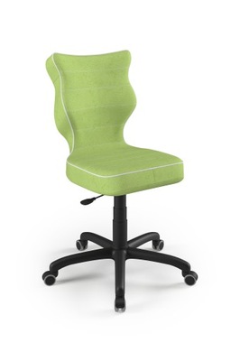 Krzesło fotel dziecięcy do biurka zielony roz. 3