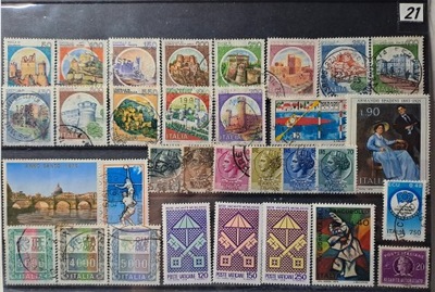 Włochy zestaw znaczków ( 21 )