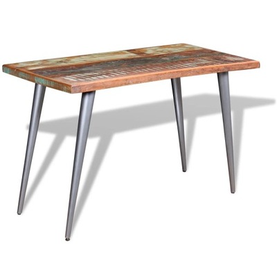Stół do jadalni z litego drewna odzyskanego 120x60x76 cm