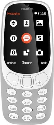Nokia 3310 DUAL SIM GREY 3310, Bar,