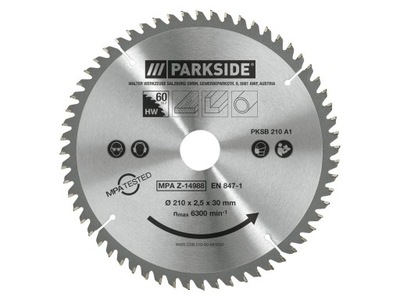 PARKSIDE Tarcza do pilarki PKSB 210 A1 210 mm