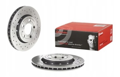 DISCS BRAKE VENTILATED 2 PIECES REAR BREMBO DO SEAT LEON 2.8  