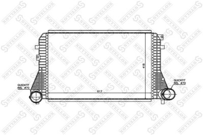 CABLE DEL RADIADOR AUDI A3 1.8 TFSI 08-13  