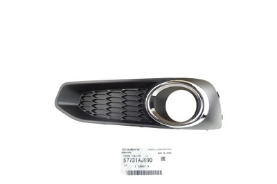 Рамка накладка решётка радиатора бампера перед na противотуманная фара subaru legacy 2012-2014 фото №1