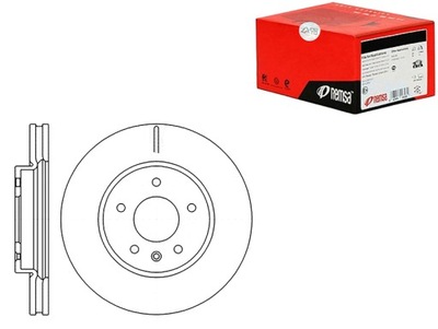 Remsa тормозные диски тормозные 2szt chevrolet captiva 2.4 фото №1