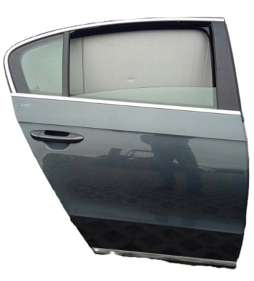 Дверь задние правое vw passat b7 sedan lk7x фото №1