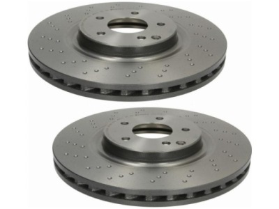 Тормозные диски перед mercedes slk r171 1.8-3.5 04-11 фото №1