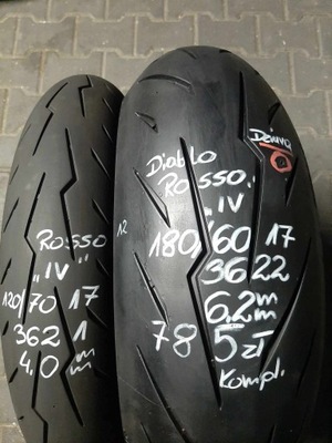 PIRELLI DIABLO ROSSO IV 180/60/17 120/70/17 