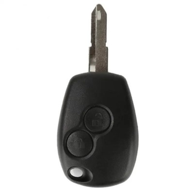 BUTTON REMOTE KEY SHELL PARA RENAULT CLIO DACIA LOGAN SANDERO KEYLESS~61164  