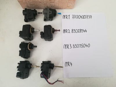 Моторчик регулювання фара renault, nissan фото №1