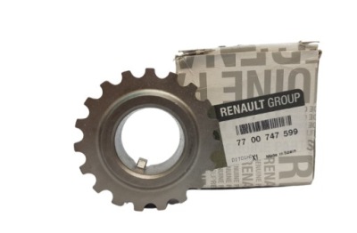 Колесо вала зубчасте renault 1.2 1.4 1.6 8v 7700747599 оригінальний номер фото №1