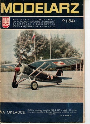 Modelarz 9/1970 kliper herbaciany ARIEL