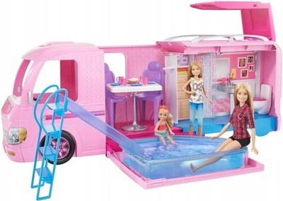 Kamper dla lalki Barbie FBR34
