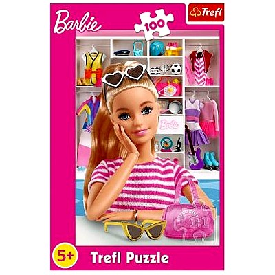 PUZZLE 100 POZNAJ BARBIE 16458