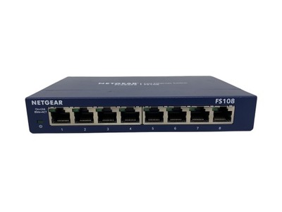 Switch NETGEAR ProSAFE FS108 v3 8x 10/100