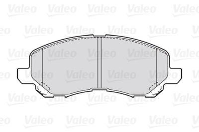 VALEO 301886 JUEGO ZAPATAS HAMULCOWYCH, FRENOS TARCZOWE  