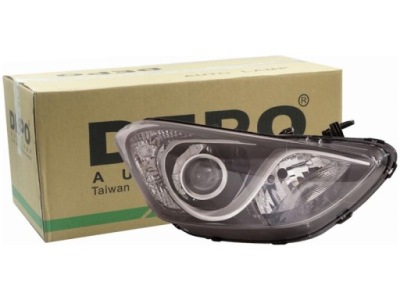 Лампа фара правый hyundai i30 ii mk2 11-16 фото №1