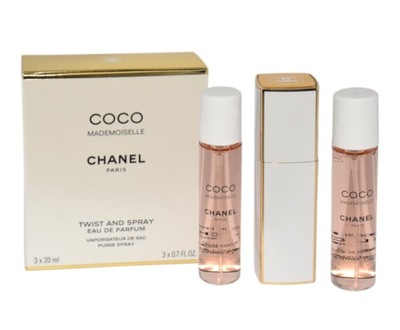 Chanel Coco Mademoiselle Twist & Spray Woda perfumowana damska 3x20ml