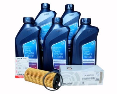 Фильтр масла 3100234301 + масло 5w30 mini countryman r60 paceman r61 1.5 2.0 фото №1