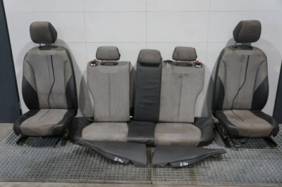 Сидіння сидіння комплект заднє сидіння шкіра bmw 1 f20 фото №1