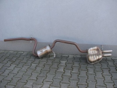 Vw jetta труба вихлоп гасник 1k0120l фото №1