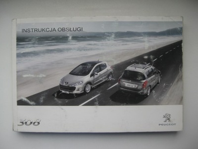 PEUGEOT 308 2007-2011 POLSKA MANUAL MANTENIMIENTO PEUGEOT 308 I KOLOROWA 2010  