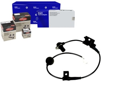 Датчик скорости вращения колеса abs [delphi ham] фото №1