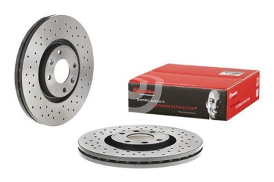 BREMBO DISKAI PRIEK. CITROEN C4 PEUGEOT 307 207 