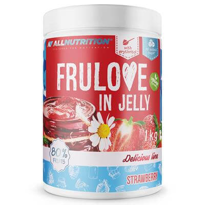 Dżem truskawkowy Allnutrition FRULOVE IN JELLY STRAWBERRY 1KG BEZ CUKRU FIT