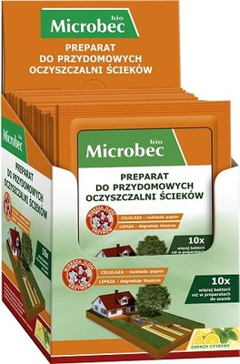 MICROBEC BIO BAKTERIE SASZETKI DO POŚ 18 szt x 35g