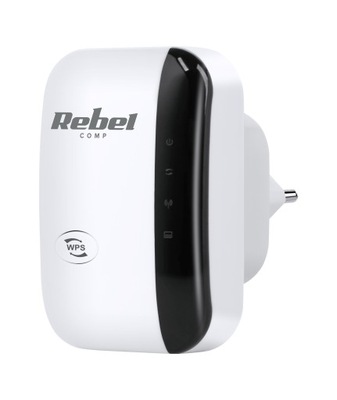 Rebel KOM1030 Repeater - wzmacniacz sieci Wi-Fi