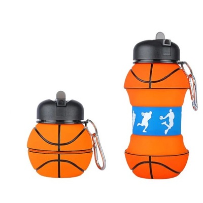 Outdoor Sport Water Bottle Silicone Folding Water Cup Creative Portable 