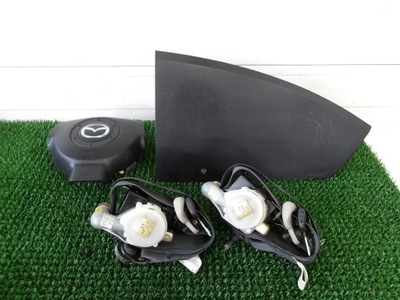 Mazda 2 dy 03- подушка безпеки подушки безпеки натягувачі ремені kpl фото №1