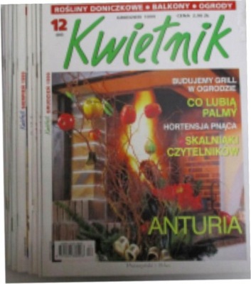 Kwietnik czasopismo nr 1-12 z 1999 roku