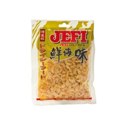 Tajskie Krewetki Suszone w Średnim Rozmiarze "Dried Shrimp M" 100g JEFI