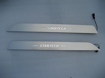 Maserati levante накладки пороговые подсвечиваемые nowe startech фото №1