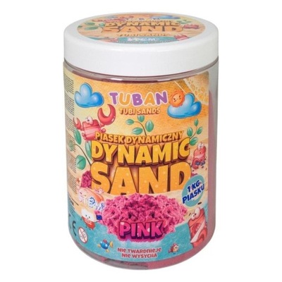 PIASEK DYNAMICZNY RÓŻOWY 1KG