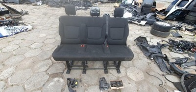 Лавка сидіння ремені болти iii ряд renault trafic iii фото №1