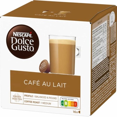 Kapsułki Nescafe Dolce Gusto Cafe Au Lait 16 szt