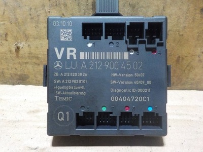 Модуль дверь правый перед mercedes w212 sedan фото №1