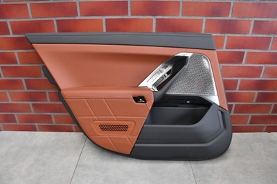 Обивка дверь левый задняя обшивка дверь bmw 7 g70 tartufo фото №1