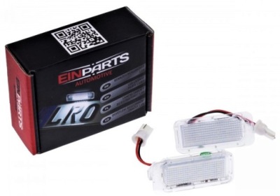 Ліхтарі led підсвітка номерного знака реєстраційний світлодіоди білий 6000k ford фото №1