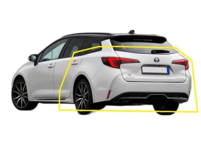 Toyota corolla xii e21 lift kombi четверть задний поддон задняя pas задняя фото №1