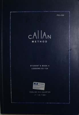 Callan Method Student's Book 4 Lessons 93-124