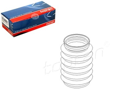 Захист амортизатора - пневмоподушка повітряний [topran] фото №1