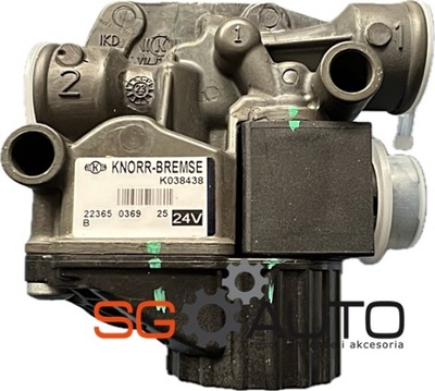 Модулятор тиску abs volvo mercedes rvi daf fh k038438 фото №1