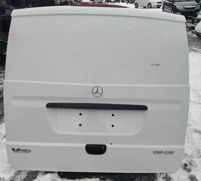 Mercedes vito w639 08r крышка багажника багажника фото №1